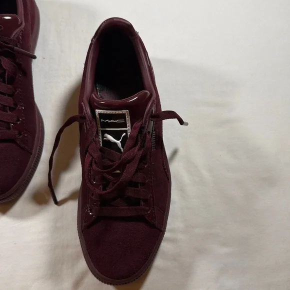 Puma Women's Burgundy Sneakers - Picture 8 of 9